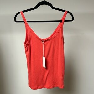Z supply casa rib tank coral red